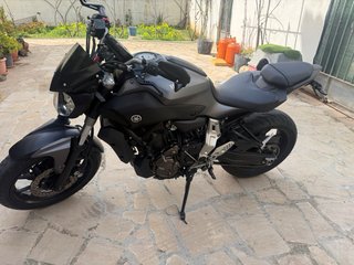 Yamaha MT-07 2014 Naked Negra/Gris