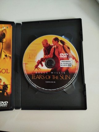 DVD Lágrimas del Sol - Bruce Willis
