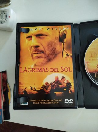 DVD Lágrimas del Sol - Bruce Willis