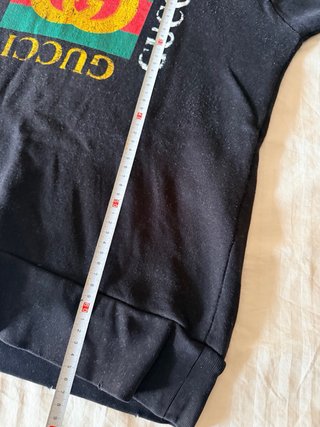 Sudadera Gucci Negra Multicolor