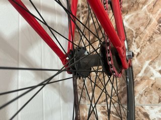Bicicleta Fixie Roja