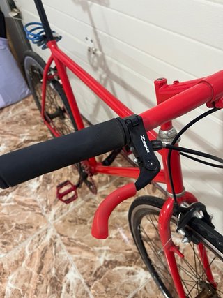 Bicicleta Fixie Roja
