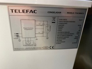 Arcón Congelador 70cm - Telefac TCA186HE.2