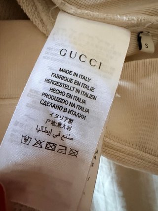 Sudadera Gucci Manifesto Mask Beige/Azul