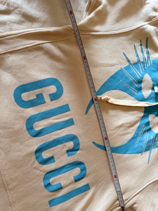 Sudadera Gucci Manifesto Mask Beige/Azul