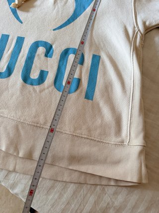 Sudadera Gucci Manifesto Mask Beige/Azul