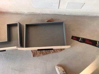 Lavabo, mueble y grifo de baño 60x50 cm.