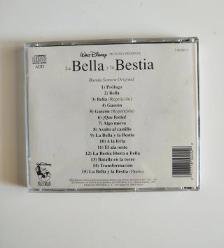 CD La Bella y la Bestia español