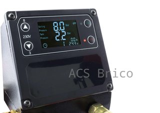 Compresor de Aire Silencioso con LCD 50L - 4 Hp - 37193 - Saurium