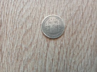 Moneda Alfonso XIII 1901 1 pst