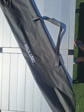 Mesa de camping aluminio Midland plegable