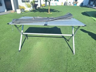 Mesa de camping aluminio Midland plegable