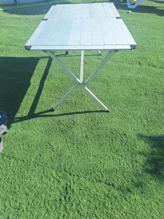 Mesa de camping aluminio Midland plegable