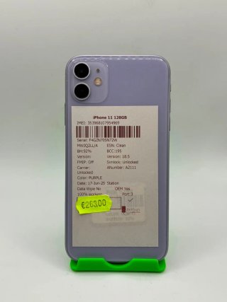 iPhone 11 128GB Morado