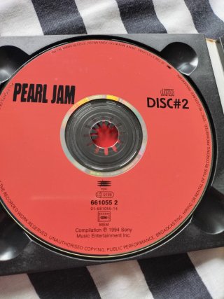 CD doble Pearl Jam - Dissident En Directo