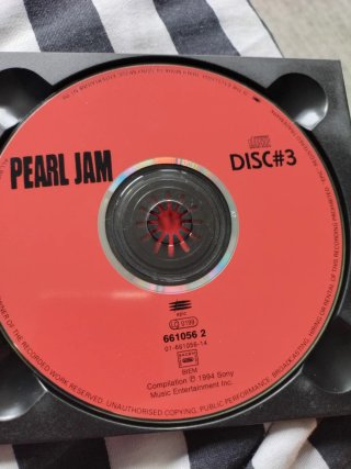 CD doble Pearl Jam - Dissident En Directo