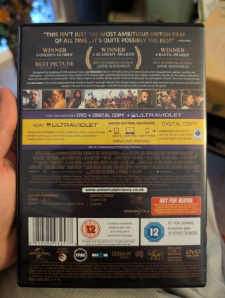 DVD Los Miserables (Inglés)