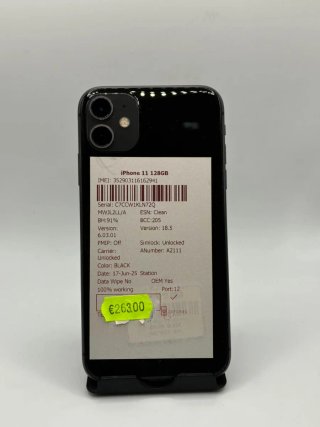 iPhone 11 128GB Negro