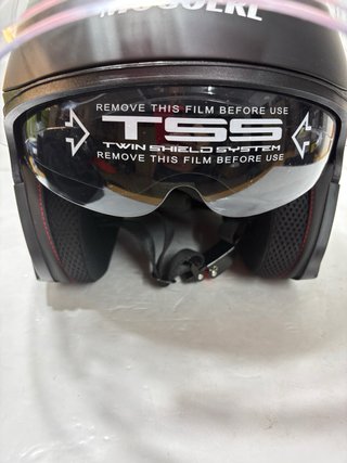 Casco Jet Mocoerl Negro Mate