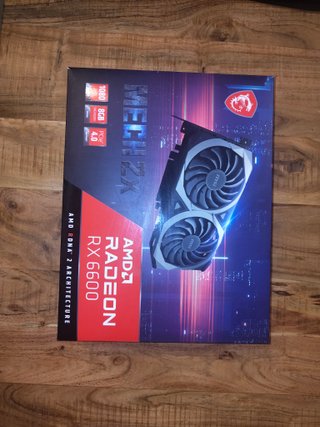 MSI Radeon RX 6600 MECH 2X 8GB