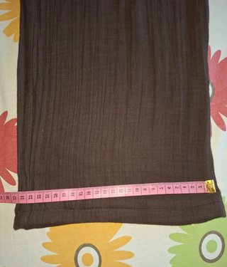 Pantalón Mango algodón marrón