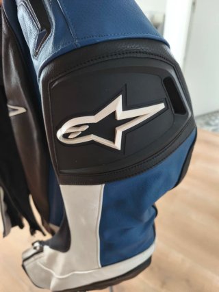 Chaqueta Alpinestars Azul y Negra