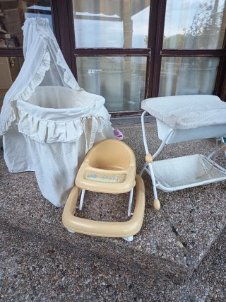 Trío de artículos para bebé