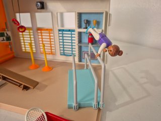 Gimnasio de colegio moderno de Playmobil