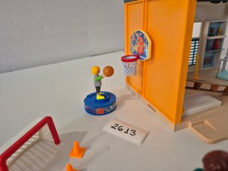 Gimnasio de colegio moderno de Playmobil