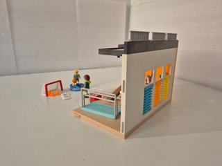 Gimnasio de colegio moderno de Playmobil