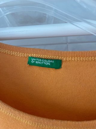 Maglietta Benetton Arancione scatola 52