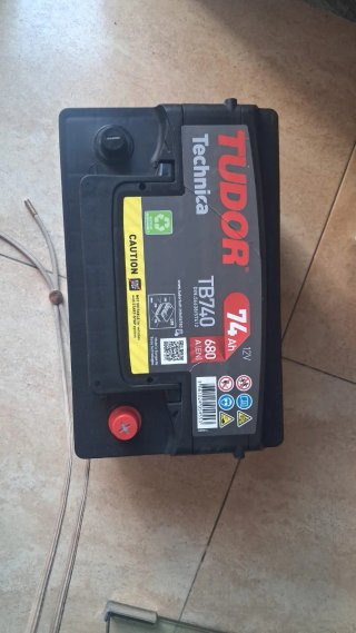 Batería Coche Tudor Technica 74Ah 680A