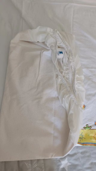 Sábanas cuna y protector colchón infantil