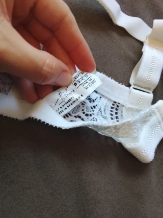 Sujetador Selene 90B encaje blanco