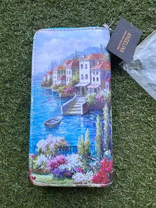 Monedero Angelina con paisaje