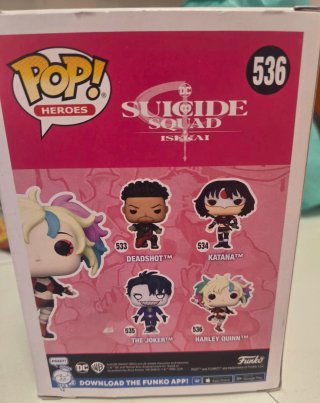 Funko Pop! Harley Quinn 536 Suicide Squad Isekai