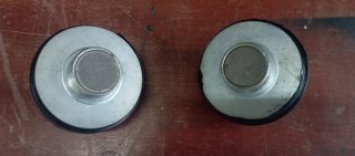 Agudo 1 pulgada 8 ohm rosca motor de compresion