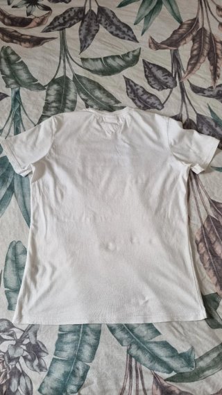 Camiseta Tommy Jeans M Blanca Algodón