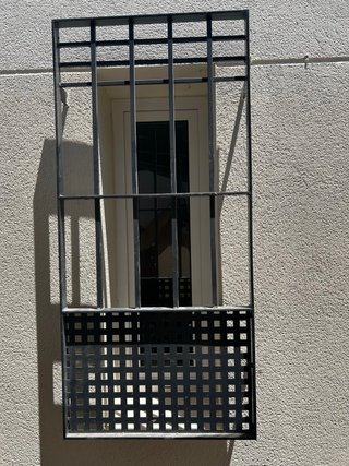 Reja de hierro para ventana
