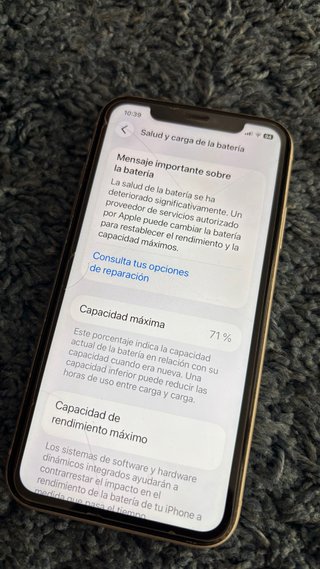 iPhone 11 blanco