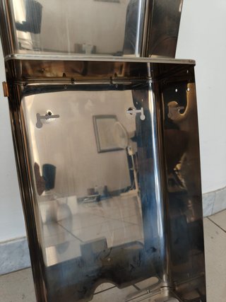Dispenser carta mani Inox a parete con chiave