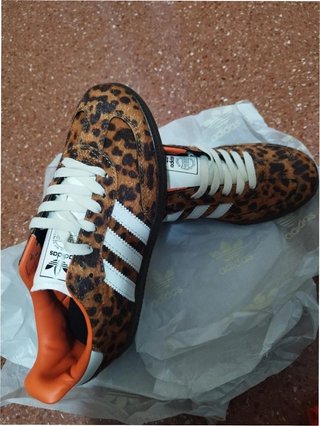Adidas Samba OG Leopardo Rojo EU38
