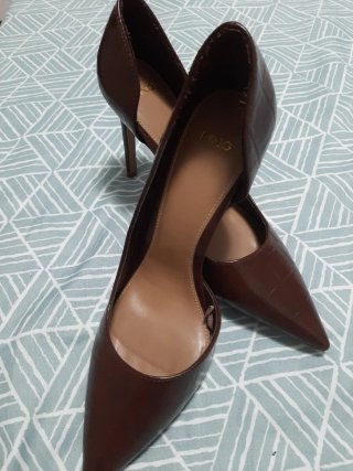 Zapatos de tacón Mango marrones