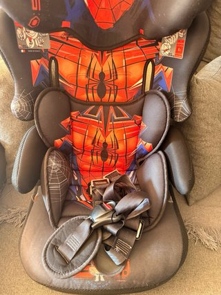 Silla coche Spiderman niño