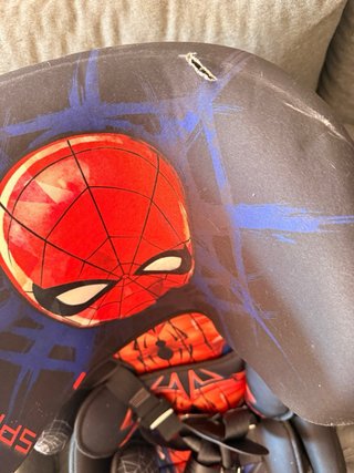 Silla coche Spiderman niño