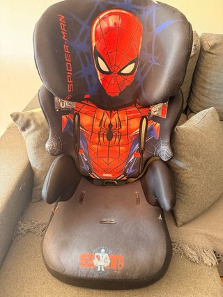 Silla coche Spiderman niño