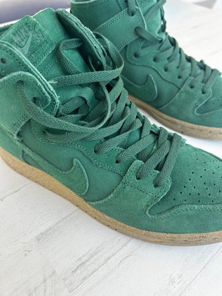 Nike SB Dunk High Pro Decon Gorge Green Suede