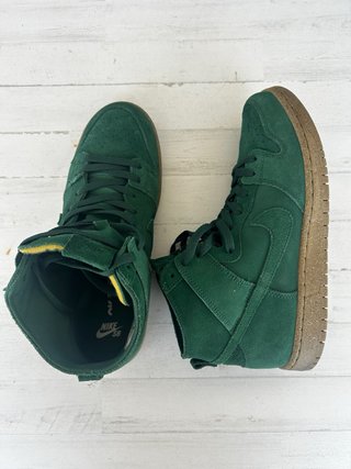 Nike SB Dunk High Pro Decon Gorge Green Suede