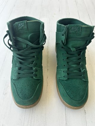 Nike SB Dunk High Pro Decon Gorge Green Suede