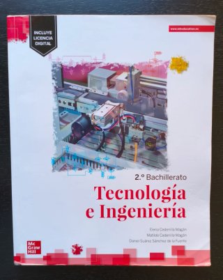 Tecnología e ingeniería, 2 bachillerato